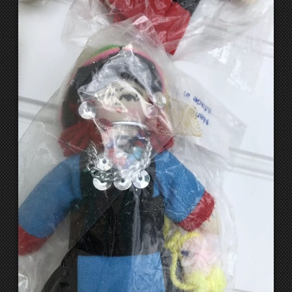Thailand Tribal Dolls New Ornate Lot 6 Decorative - Picture 5 of 8